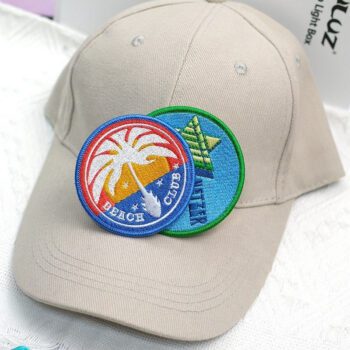 low moq custom embroidered patches