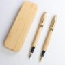 luxury bamboo gift pen set 4