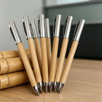 luxury natural bamboo twist pen 1
