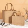 luxury organic jute favor bags 3