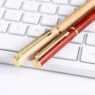 luxury silm bamboo wooden ballpoint pen 4