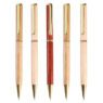 luxury silm bamboo wooden ballpoint pen