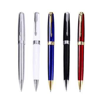 luxury stainless steel ballpoint pen