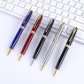 luxury stainless steel ballpoint pen
