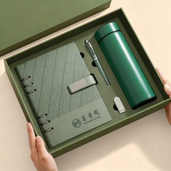 luxury vacuum cup notebook executive kits