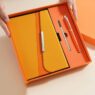 magnetic snap a5 notebook gift set with pen and usb