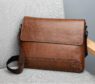 mens pu leather laptop messenger bag 5