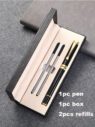 metal rollerball pen set 4