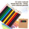 mini 12 color drawstring pencil sets 2