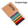 mini 12 color drawstring pencil sets
