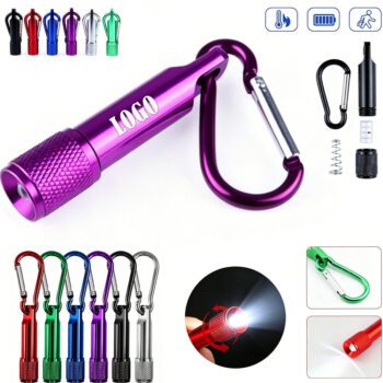 mini pocket aluminum led flashlight keychain