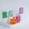 mini tea coffee warmer mugs with handle straw and lid 1