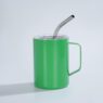 mini tea coffee warmer mugs with handle straw and lid 4