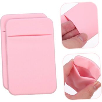 mobile phone wallet stretch credit cards sleeve 1