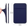 mobile phone wallet stretch credit cards sleeve 5