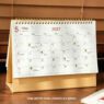 muji style stand up desk calendar 2