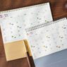 muji style stand up desk calendar 3