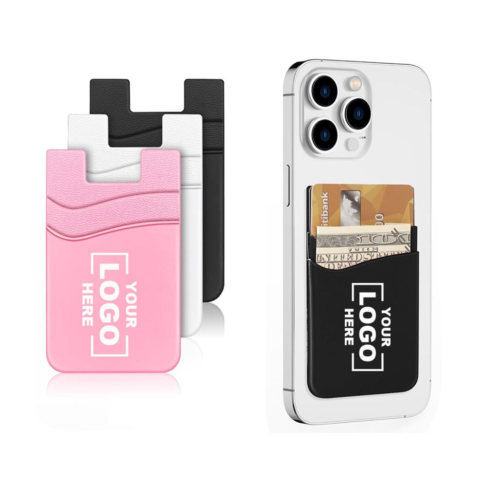 multi color sticky silicone card holder multi color sticky silicone card holder