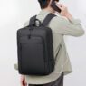 multi compartment waterproof business laptop backpack 2