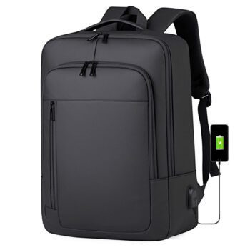 multi compartment waterproof business laptop backpack