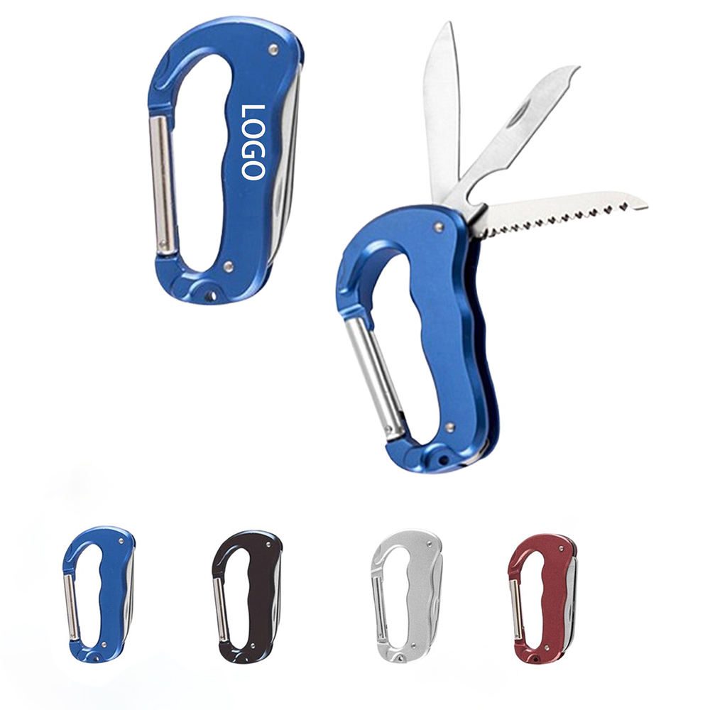 multi function carabiner knife keychain multi function carabiner knife keychain