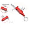multifunction mini knife bottle opener keychain 2