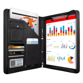 multifunctional a4 conference folder portfolio