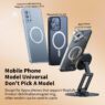 n52 magnetic aluminum alloy desktop phone tablet stand 5