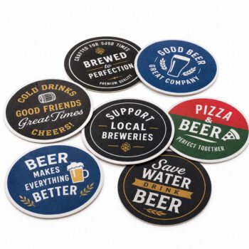 custom paper coasters