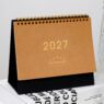 new style kraft paper desk calendar 3