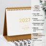 new style kraft paper desk calendar 4