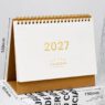 new style kraft paper desk calendar 6