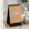new style kraft paper desk calendar