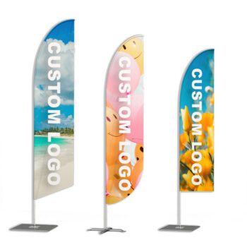 outdoor large marketing feather flags
