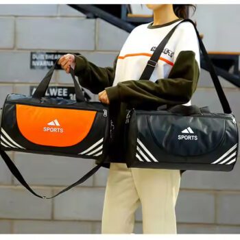 oxford large capacity luggage sports gym bag 1