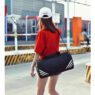 oxford large capacity luggage sports gym bag 2