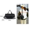oxford large capacity luggage sports gym bag 5