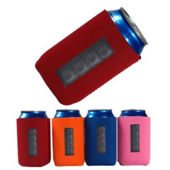 personalized 12oz 330ml magnetic neoprene can cooler 2