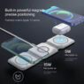 personalized 15w foldable magnetic wireless charger 2