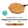 personalized 15w natural wooden wireless charger 3