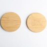 personalized 15w natural wooden wireless charger 5