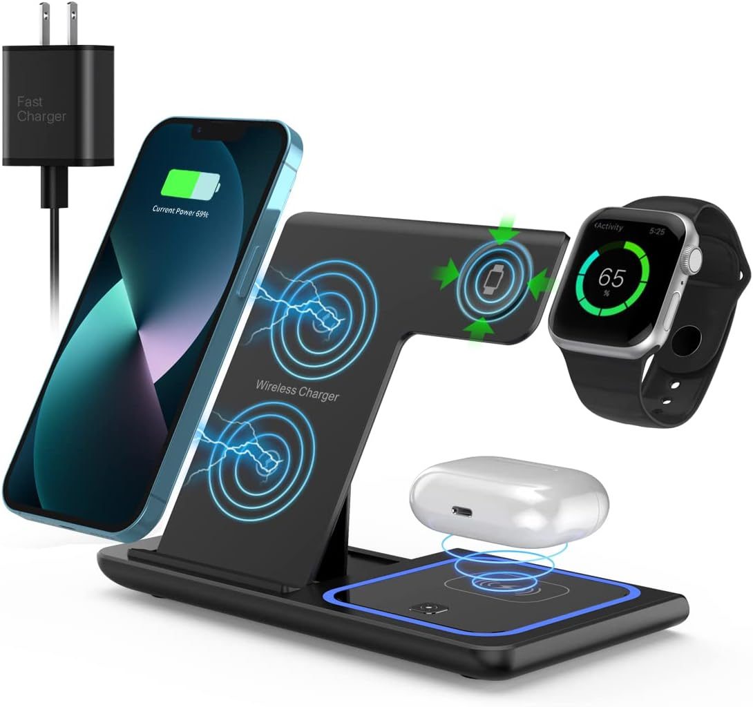 personalized 3 in 1 magnetic portable wireless fast charger personalized 3 in 1 magnetic portable wireless fast charger