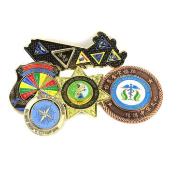 personalized 3d die cast antique metal coin 1