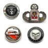 personalized 3d enamel airplane challenge coin