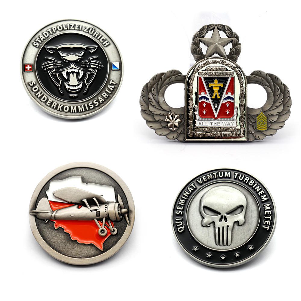 personalized 3d enamel airplane challenge coin personalized 3d enamel airplane challenge coin