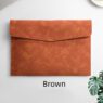 personalized a4 waterproof pu leather document bag 3