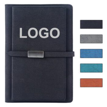 personalized a5 leatherette business journal