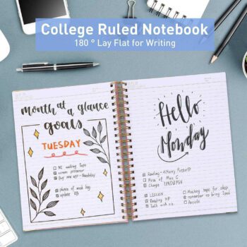 personalized a5 wirebound life journal 1