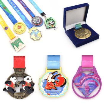 personalized blank zinc alloy 5k 10k marathon finisher medal