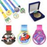 personalized blank zinc alloy 5k 10k marathon finisher medal